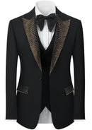 Black 3-Piece Tuxedo Set