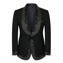 Rhinestone Wedding Black Tuxedo - 2