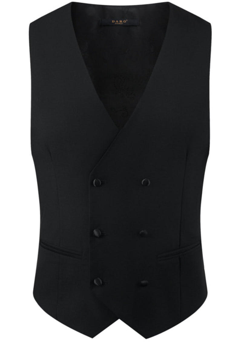Men’s Black 3-Piece Diamond Peak Lapel Dress Tuxedo Set