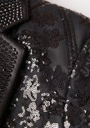 Starry Sequin Black Tuxedo