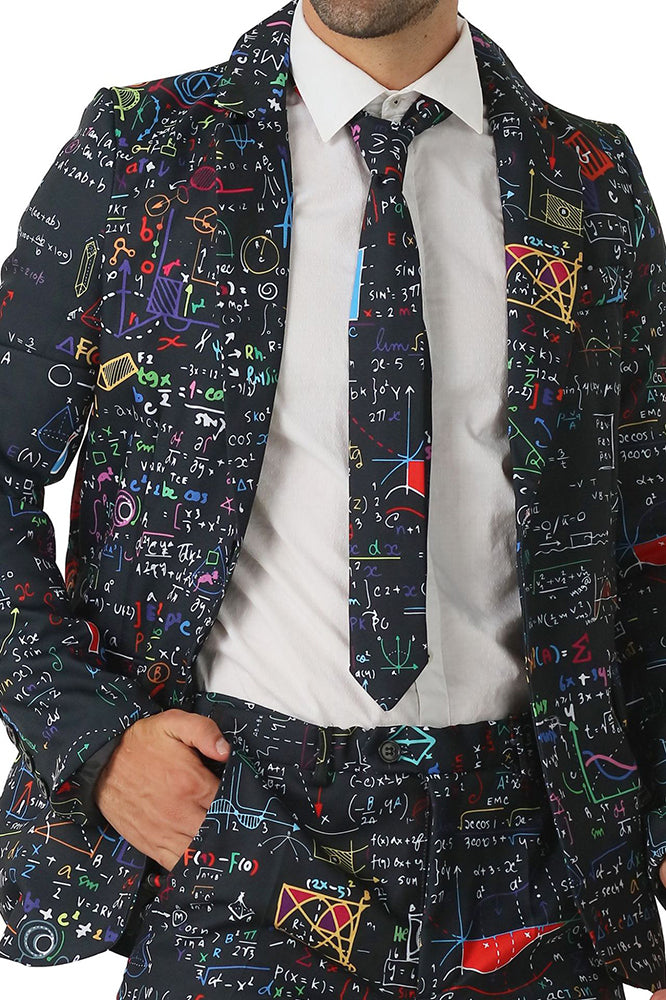 Mathematics Black Suit details