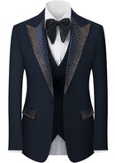 Navy 3-Piece Tuxedo Set