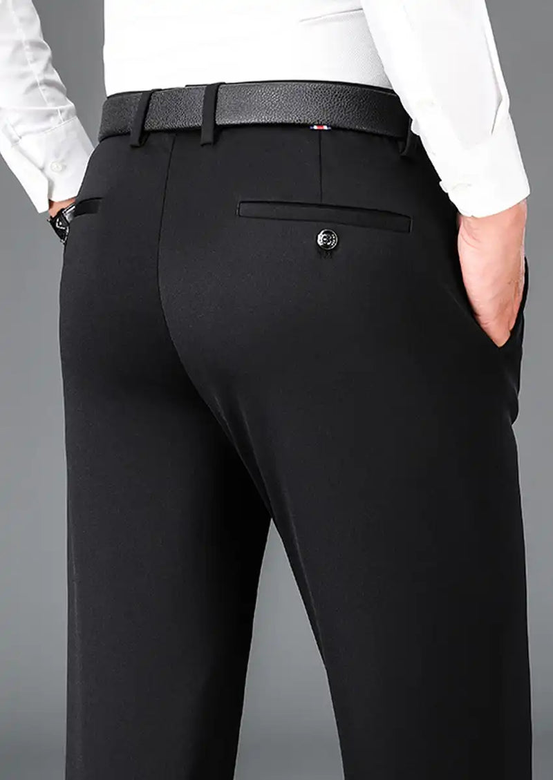 Men's Black Blazer with White Blooming Flower Embroidery and Notched Lapel