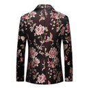 Embroidery Black Suit back