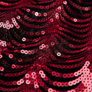 red sequin black suit details - 1