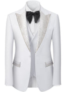 White 3-Piece Tuxedo Set