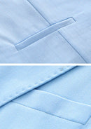 Men’s 3-Piece Classic All Blue Wedding Tuxedo
