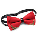 Men's Metal Gold Bow Ties