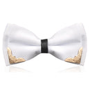 Men's Metal Gold Bow Ties