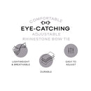 Rhinestone Silver Bow Ties for Men with Adjustable Length