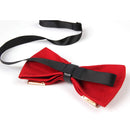 Men's Metal Gold Bow Ties