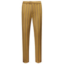 【Combination Special 】Men'sRetro Style Double-Breasted Yellow Pants