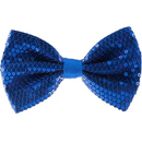 Nœud papillon bleu marine à paillettes tendance 