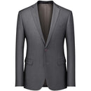 gray casual suit - 2