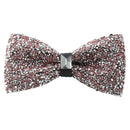 Pajaritas rosas con diamantes de imitación para hombre con longitud ajustable