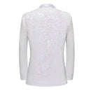 Pink Falling Stars Sequin Jacket back