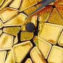 Golden prom suit details - 6