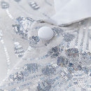 Silver Falling Stars sequin jacket -3