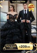 Men's 3-Piece Shawl Lapel black Tuxedo