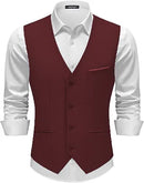 Costume d'affaires blanc trois pièces à un bouton pour homme