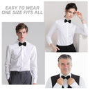 Men's Adjustable Neck Pre-Tied Satin Tuxedo Bowtie