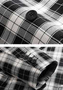 Black And White Plaid Jacket