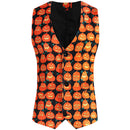 Pumpkin Pattern Suit vest