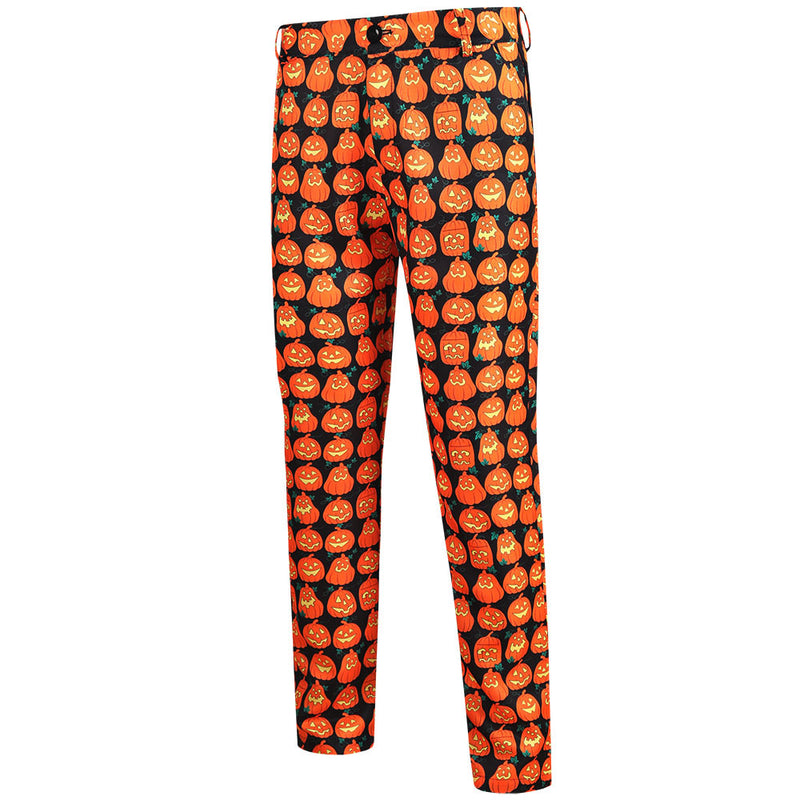 Pumpkin Pattern Suit pant