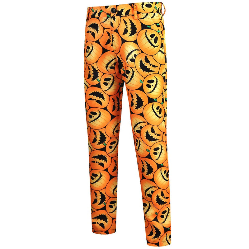 Pumpkin Pattern Suit pant