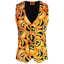 Pumpkin Pattern Suit vest