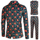 Pumpkin Pattern Suit back
