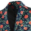 Pumpkin Pattern Suit details