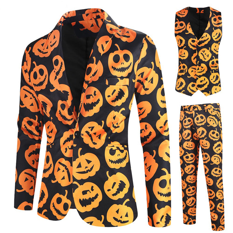 Pumpkin Pattern Suit