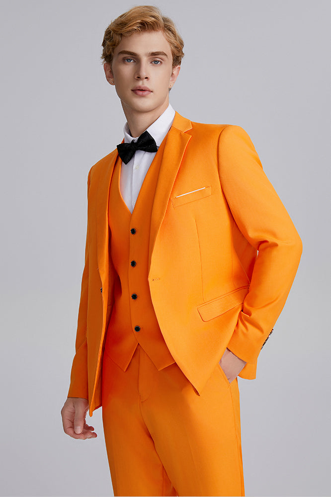 Orange Suit details - 3