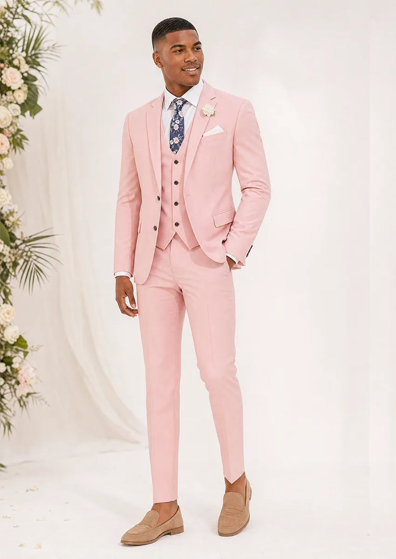 hot pink tuxedo dress Paris Tuxedo Dress