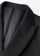 Men’s 3-Piece Classic Double-breasted Black Business Suit