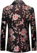 Embroidery Black Suit back