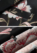 Embroidery Black Suit details