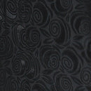 Smoking de mariage 3 pièces pour homme, broderie de roses noires, col châle