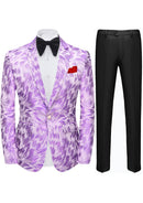purple tuxedo