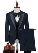 Navy 3-Piece Tuxedo Set