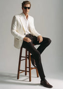 Classic White Blazer