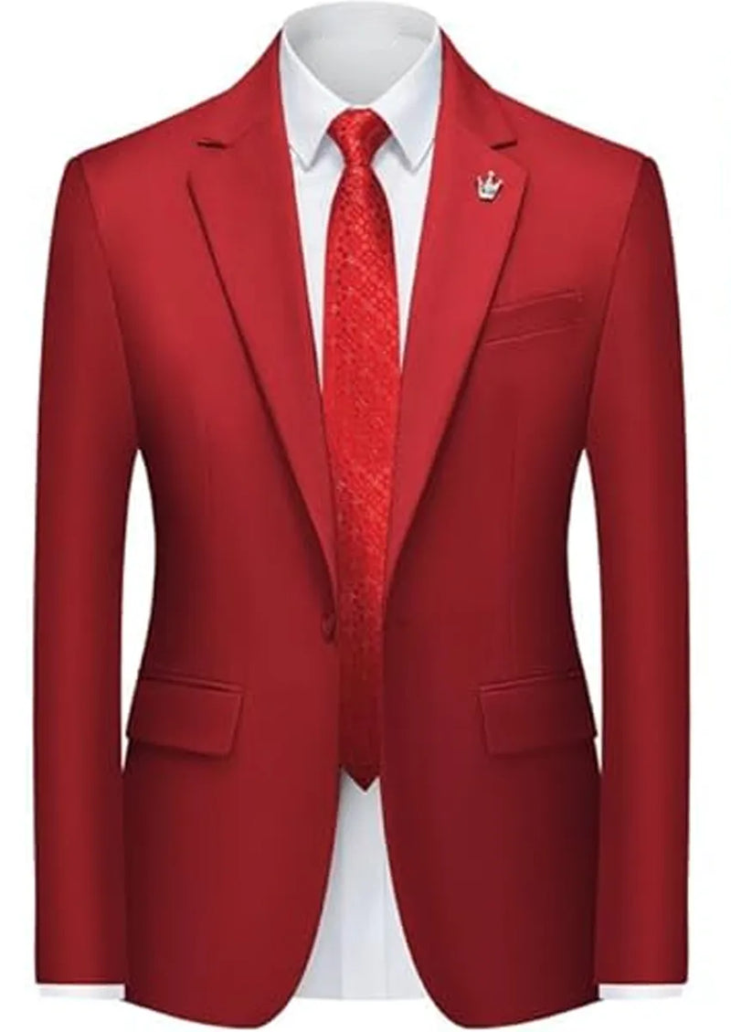 Classic Red Blazer