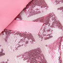 Pink Tuxedo Jacket details