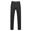 Men's Classic Black Suit Pants Slim Fit Formal Trousers