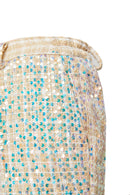 【Select pants size for set】Men’s Linen Sparkle Gridline Champagne Pants (Bundle Sale)