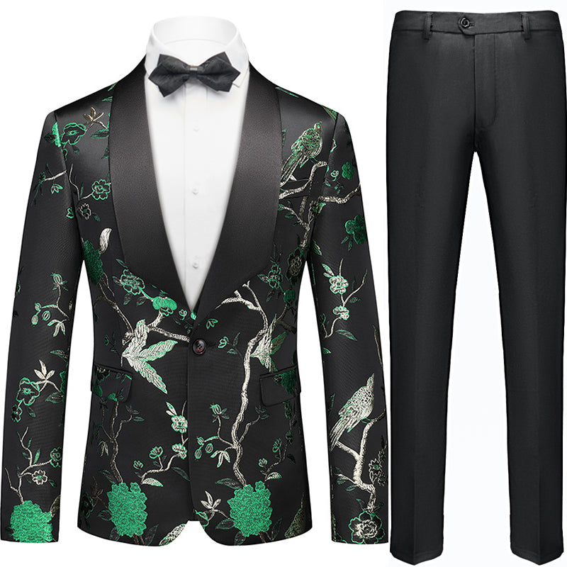 Forest Green Suit -1