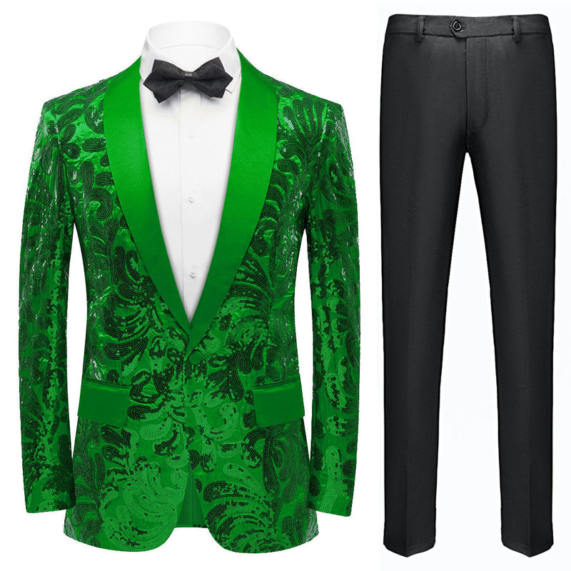 mens green blazer