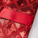 red dinner jacket details - 6