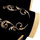 black jacket with zipper details